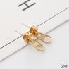 Buy cheap Punk Rock Zipper Earrings Tools Stud Stainless Steel Tragus Cartilage Ear Piercing Women Men Body Jewelry from wholesalers