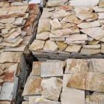 3D Natural Marble Stones Random Rusty Slate Meshed Flagstone Outdoor Garden