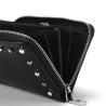 Buy cheap Debossing ROHS Credit Card Zipper Pouch , 18x10.5cm Women Storage Bag Rivet from wholesalers