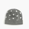 Buy cheap Girls Patriots Beanie Hat Viscose / Nylon / Wool / Cashmere Material With Star Foil Printing from wholesalers