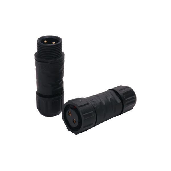 Buy cheap M14 Circular Plastic Connectors 2pins Female To Male Connector from wholesalers