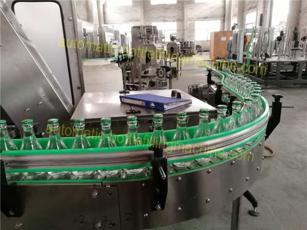 Buy cheap Non Gas Liquid Glass Bottle Filling Machine High Automatization Hot Filling Labeling Line from wholesalers