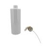 Buy cheap White PET Plastic Spray Bottle With Switch 250ml Spray Bottle With A Natural Bamboo Cap from wholesalers