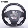 Buy cheap LED Smart Black Alcantara Carbon Fiber Steering Wheel For Honda Civic from wholesalers