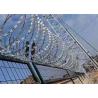 Buy cheap Durable Concertina Razor Wire Single / Double Spiral Razor Wire Coil from wholesalers