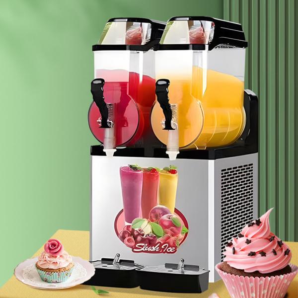 Buy cheap Food beverage Commercial Slush Machine Slush Ice Drinking Free Standing Margarita Frozen Machine from wholesalers