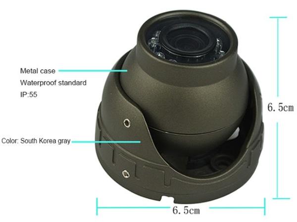 Buy cheap 3.6mm In Car CCTV Camera System , IR Lens Audio Mini Security Camera System from wholesalers