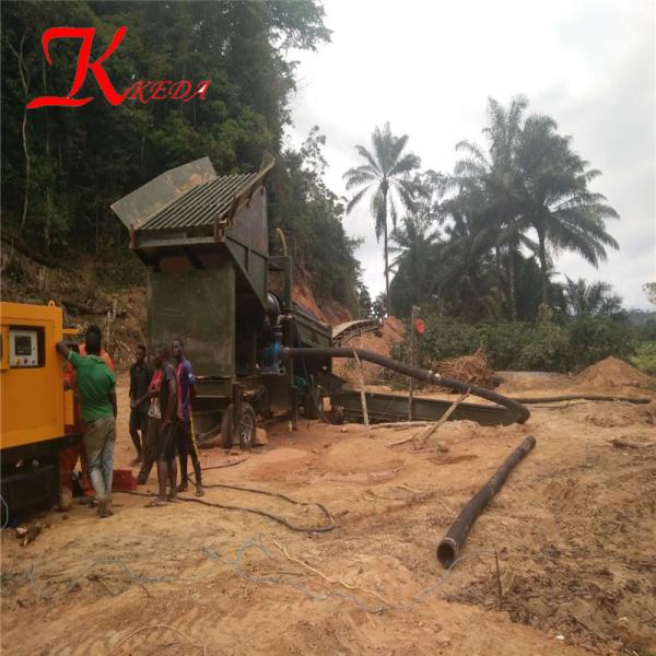 keda gold mine machine for sale 35Kw Power dimond machine and dredge gold