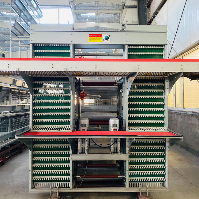 H Frame Broiler Cage HDG Battery Layer Chicken Cage System