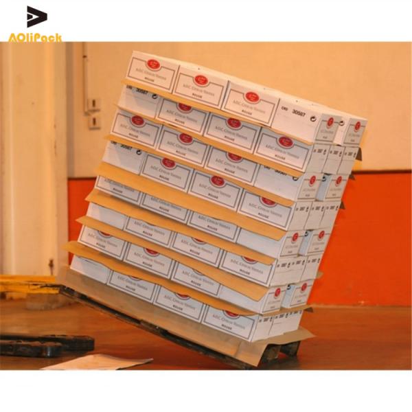 Buy cheap Moisture Proof Mixed Pulp 300g/Sqm Anti Slip Pallet Sheets from wholesalers