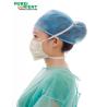 Buy cheap Breathable Disposable 58gsm 3 Ply Nonwoven Tie On Face Mask from wholesalers