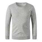 Custom Logo Long Sleeve Sportswear 100% Cotton OEM Embroidery