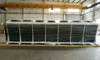 Copper Tube Epoxy Resin Fin Air Dry Coolers Power Plant Radiator