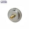 Buy cheap flange 63mm dual scale shock proof grade 2.5% precision manometer hydraulic pressure gauge 16 bars from wholesalers