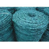 Buy cheap ISO9001 2.5mm Iron Barbed Fencing Wire For Grass Boundary product