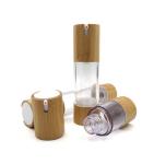 eco friendly cosmetic containers 15g 30g 50g cosmetic jar 100ml bamboo spray