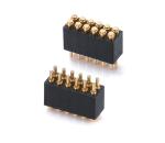 1.27mm Pogo Pin Connector h1.5mm L8.0 Dip Type Gold Plated Brass Connector 10