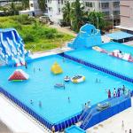 Buy cheap Kids And Adults Canvas Swimming Pool Easy To Installation With Repair Patch from wholesalers