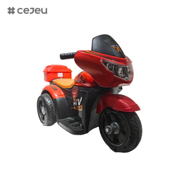 Buy cheap Best-selling cartoon super wide seats three-wheel children motorcycle baby toy car electric motorcycle ride on model toy from wholesalers