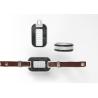 Buy cheap Men's Carbon Fiber Jewelry Set Ring And Pendant Set Stainless Steel Bracelet from wholesalers