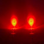 5mm 650nm - 655nm Deep Red Color 9000mcd - 10000mcd 8deg Bullet Head Water Clear