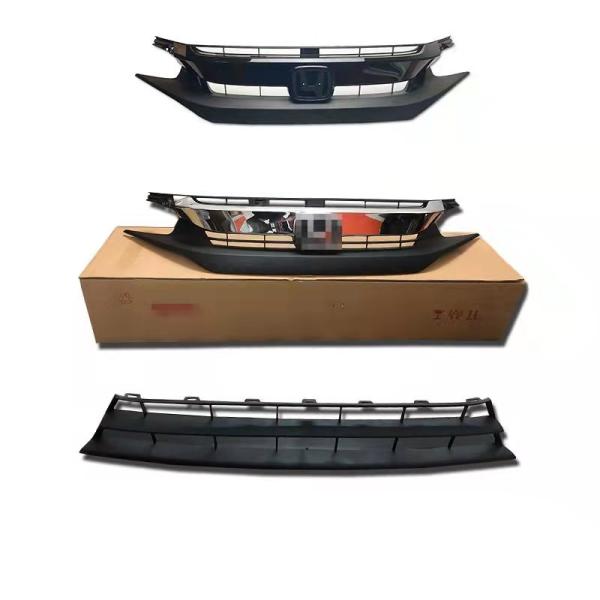 Plastic Front Grille Cover Assembly 71121-TET-H01 for Honda Civic FC1 Easy to