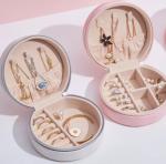 OEM Velvet Jewelry Box Multifunction Small Earring Storage Box ISO9001