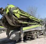 2021 Used Concrete Pump Truck 63 Meters Mercedes Chassis for Construction