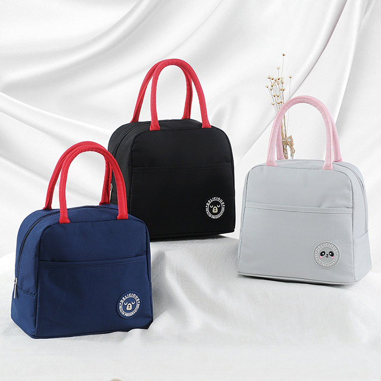 Waterproof Insulated Lunch Bag Reusable Cooler Tote Thermal Handbag For Picnic Travel