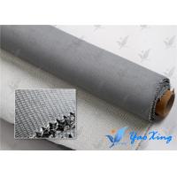 Buy cheap 1.0mm Sliver Gray PU Coated Fiberglass Cloth For Expansion Joint product