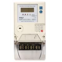 Buy cheap Three Phase Four Wire Electricity Prepayment Meter / Smart Electric Meters 50Hz product