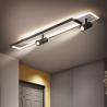 Buy cheap New Black Rectangle aisle Ceiling Light with Spotlight Clothing Store Corridor Ceiling Light(WH-MA-239) from wholesalers