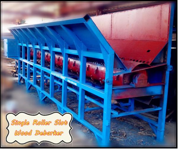 Buy cheap 500mm Dia Wood Debarker Tree Bark Stripping Machine Heavy Duty Single Roller from wholesalers