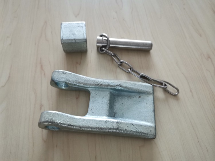 Forged ISO Shipping Container Door Hinge for Hot Dip Galvanized Dry Cargo Container Parts and Accessories