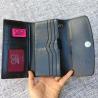 Buy cheap Stripe Designer Authentic Stingray Skin Women's Long Clutch Wallet Genuine Leather Female Purse Lady Large Card Holders from wholesalers