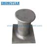 Buy cheap Casting Steel Single Bitt Bollard ASTM A27-70-36 Ship Mooring Equipment from wholesalers