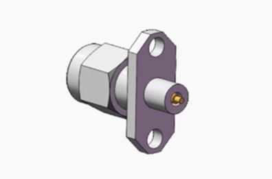 Buy cheap K2.92 Male Stainless Steel Two Hole Flange with Microstrip Contact Connector from wholesalers