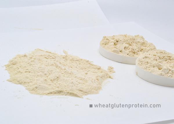 Physical Extraction Food Grade Wheat Gluten Protein Enhancer For Food Manufactur