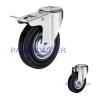Buy cheap Furniture / Trolleys Industrial Caster Wheels With Total Brake Device from wholesalers