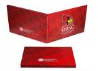 Custom Hardcover LCD Video Book 10 Inch A4 Video Brochures Education Advertising