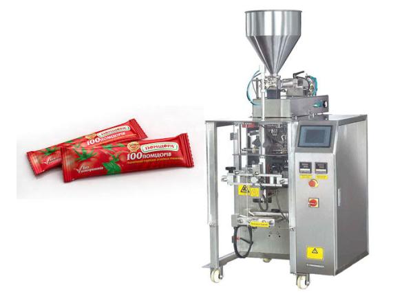 Buy cheap Durable Liquid Packaging Machine , Juice Packing Machine With Pump Weighing from wholesalers