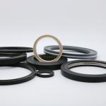 PTFE PEEK Material Spring Energized Seals For Food Machinery Anti Corrosion