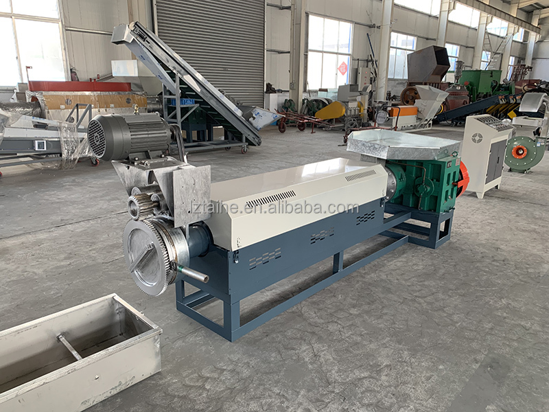 Single Stage 125 Type PP PE Plastic Granulators Mini Plastic Granules Making Machine