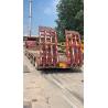 Buy cheap Load 50T Low Bed Semi Trailer Used Semi Lowbed Trailer 50000kgs from wholesalers