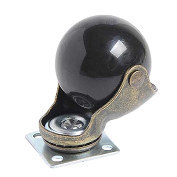Buy cheap 50MM Ball Swivel Caster Wheels Furniture Antique Brass Plate from wholesalers