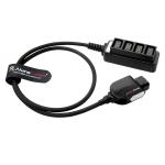 Alvin's Cables Smart D-tap Splitter Power Cable, Ultra Soft Dtap Male to 4 Port
