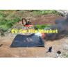 Buy cheap Fireproof Silicone Coated Fiberglass Cloth For Smoke Curtain And Car Fire Blanket from wholesalers