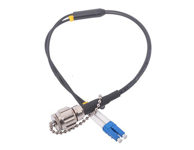 LSZH / TPU Jacket ODC - LC Fiber Optic Patch Cord With EMI Protection