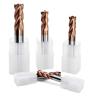 Buy cheap 4 Flutes Tungsten Carbide Milling Cutters 50-200mm Overall Length Wear Resistance from wholesalers