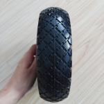 300-4 Red Rim Rubber Wheel 10 Inch Tire Garden Cart Wheelbarrow Pneumatic Wheels